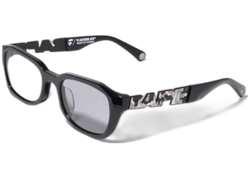 BAPE Frame 19 Sunglasses Black