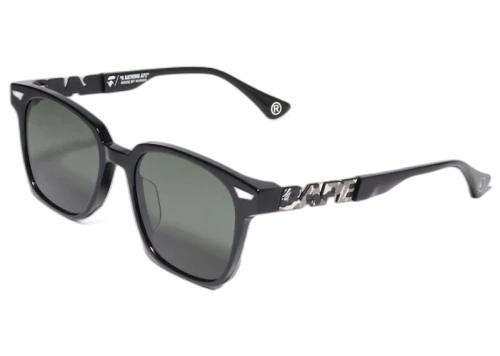 BAPE Frame 28 Sunglasses Black