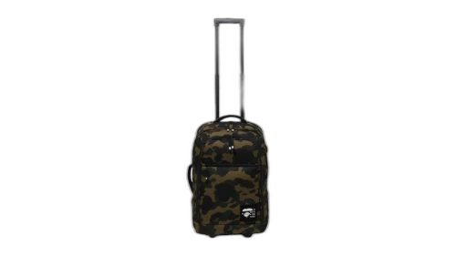 BAPE 1st Camo Cordura Travel Luggage Green