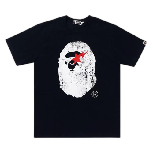 BAPE Ape Head Tee 'Indigo'