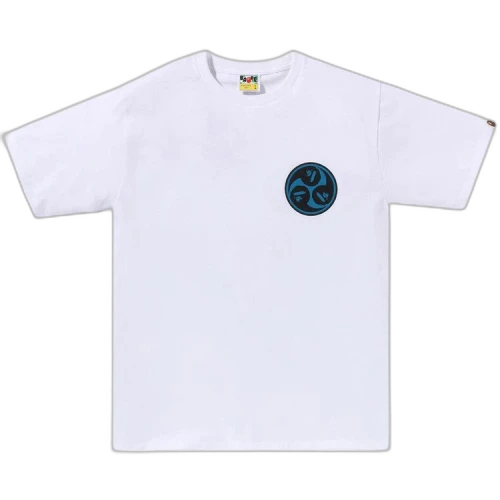 BAPE Japan Culture Mitsudomoe Tee 'White'