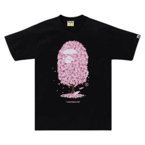 BAPE Sakura Tee 'Black'