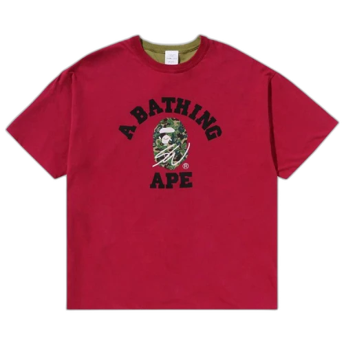 BAPE x Sean Wotherspoon Reversible Tee 'Burgundy'