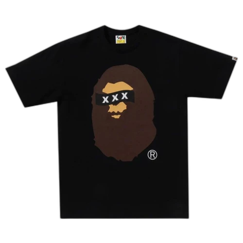 BAPE x God Selection XXX Ape Head Tee 'Black'