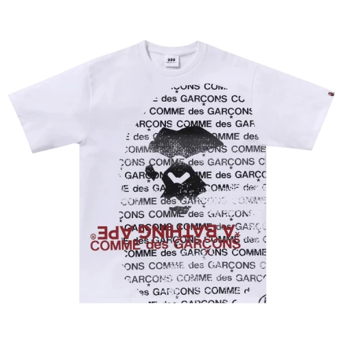 BAPE x Comme des Garçons Osaka Tee #2 'White'