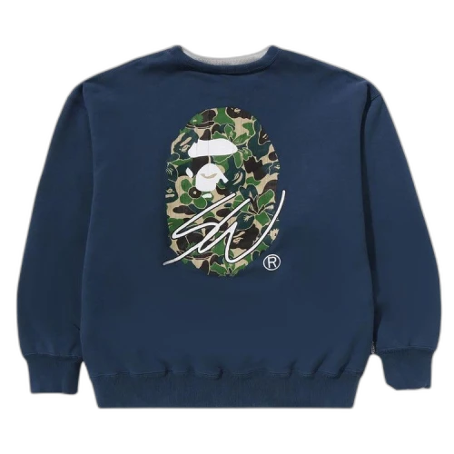 BAPE x Sean Wotherspoon 4Way Crewneck 'Navy'