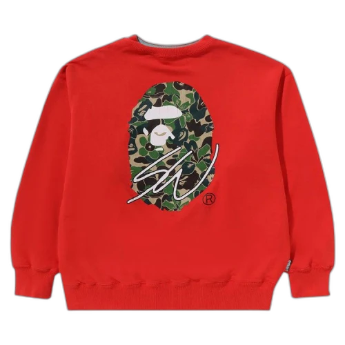 BAPE x Sean Wotherspoon 4Way Crewneck 'Red'