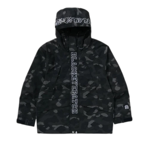 BAPE x Black Eye Patch Color Camo Snowboard Jacket 'Black'