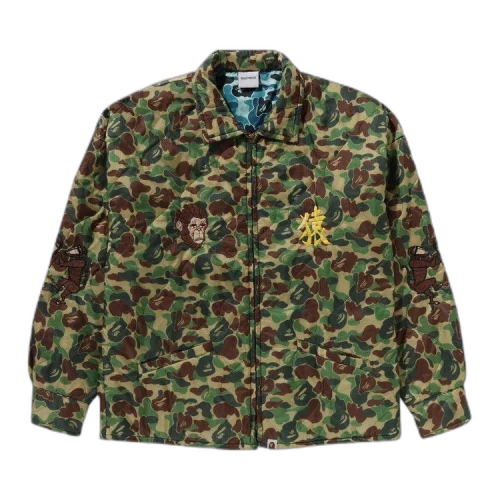 BAPE x READYMADE ABC Camo Vietnam Jacket 'Green'