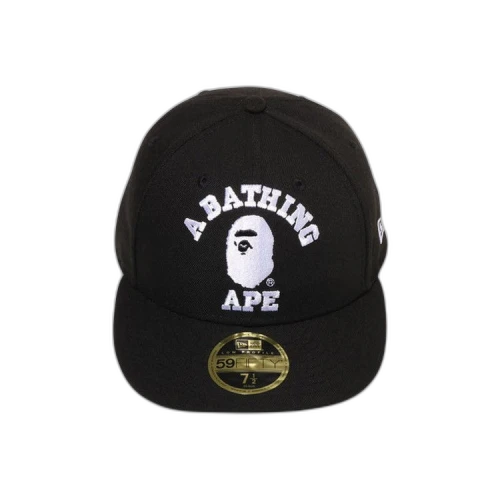 BAPE College New Era 59FIFTY Low Profile Cap 'Black'