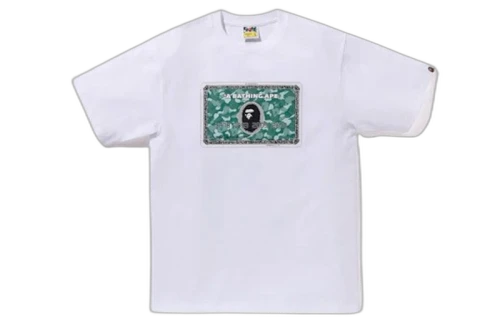 BAPE Card Tee Black/Silver