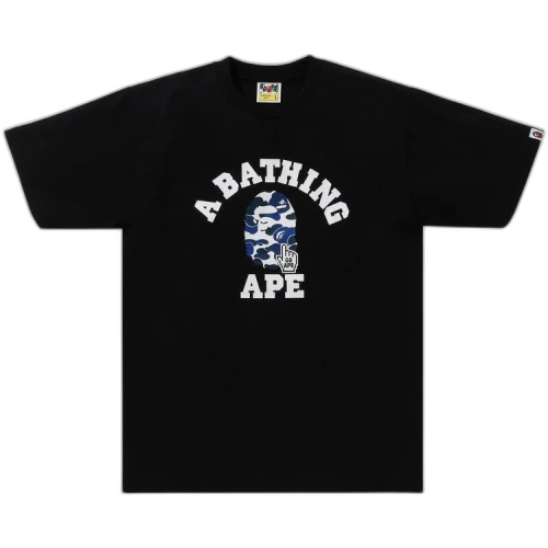 BAPE Camo Go Ape Pointer College Tee 'Black'