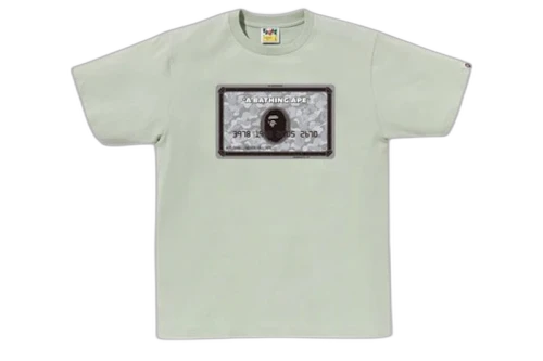 BAPE Card Tee Purple/Green