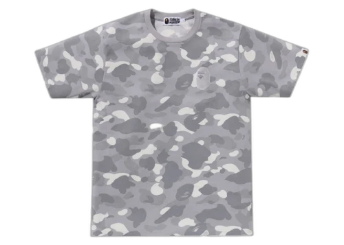 BAPE City Camo Large Ape Head Tee Gray