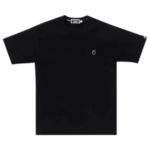 BAPE Ape Head One Point Pocket Tee 'Black'