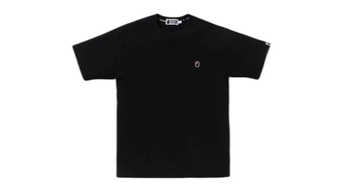 BAPE Ape Head One Point Pocket Tee Sax