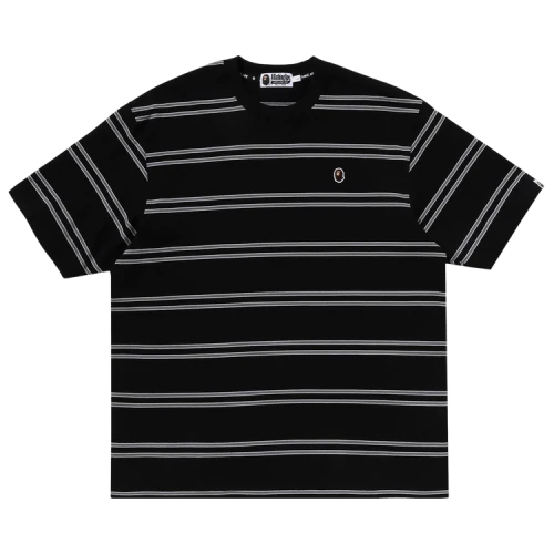 BAPE Ape Head One Point Hoop Relaxed Fit Tee 'Black'