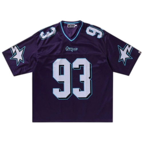 BAPE Football Relaxed Fit Tee 'Purple'
