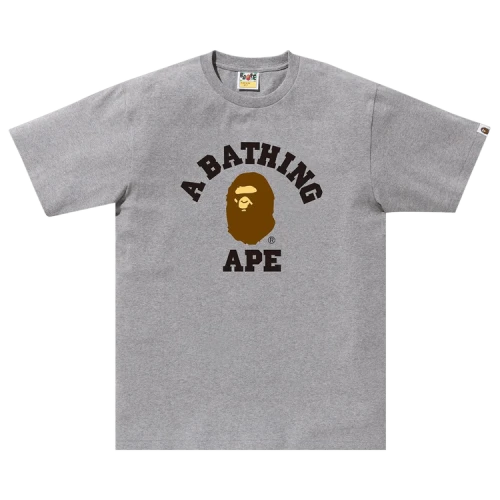 BAPE College Tee 'Grey'