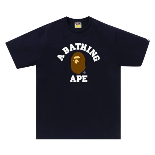 BAPE College Tee 'Navy'