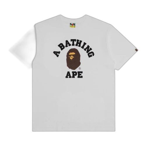 BAPE College Tee 'White'