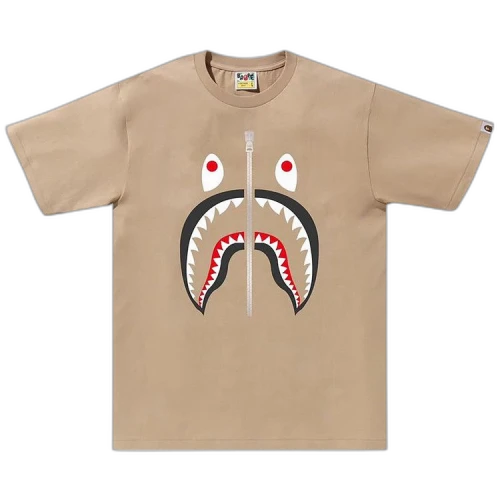BAPE Shark Tee 'Beige'