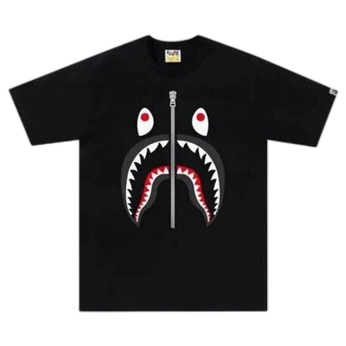 BAPE Shark Tee 'Black'