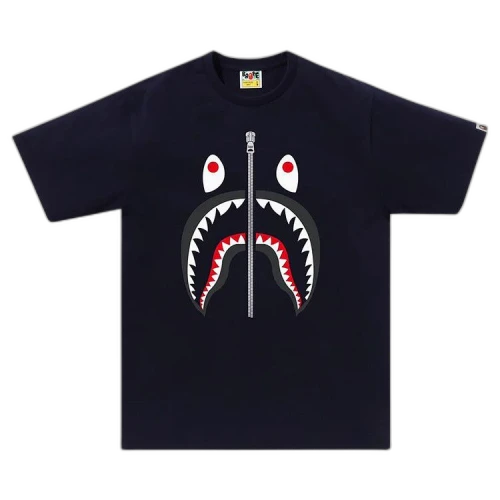 BAPE Shark Tee 'Navy'