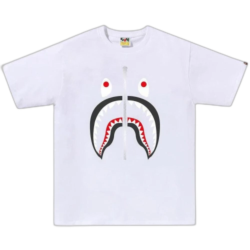 BAPE Shark Tee 'White'