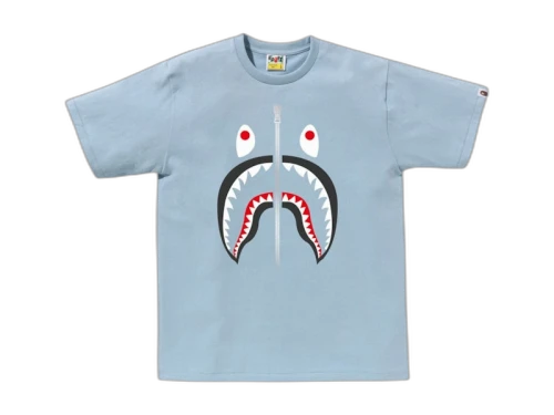 BAPE A Bathing Ape Shark Tee Sax