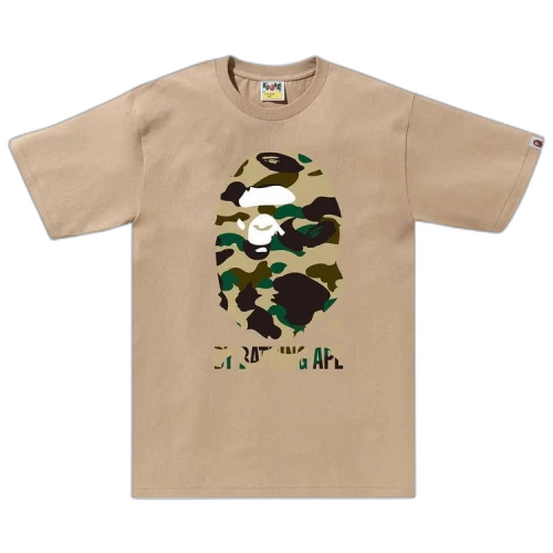 BAPE 1st Camo By Bathing Ape Tee 'Beige/Yellow'