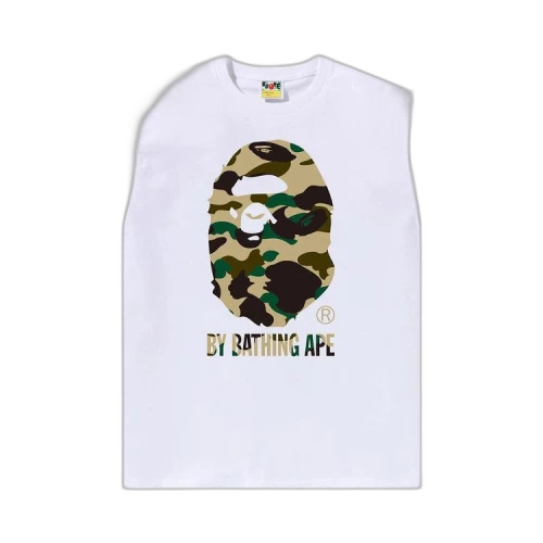 BAPE 1st Camo By Bathing Ape Tee 'White/Yellow'
