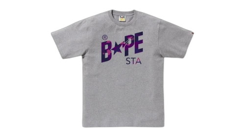 BAPE Color Camo Bape Sta Logo Tee Tee Gray