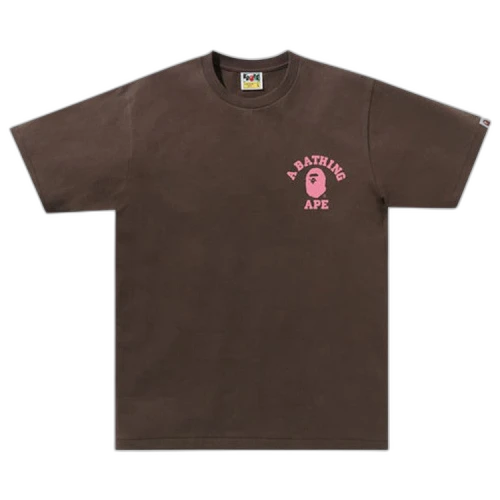 BAPE Liquid Camo College ATS Tee 'Brown'
