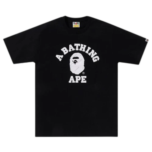 BAPE Hexagram College Tee 'Black'