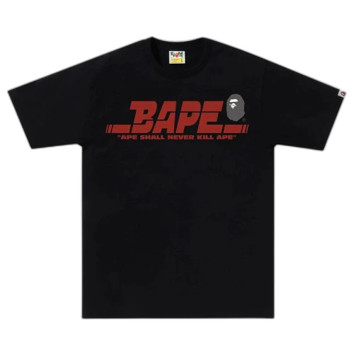 BAPE Sports Logo Tee 'Black'