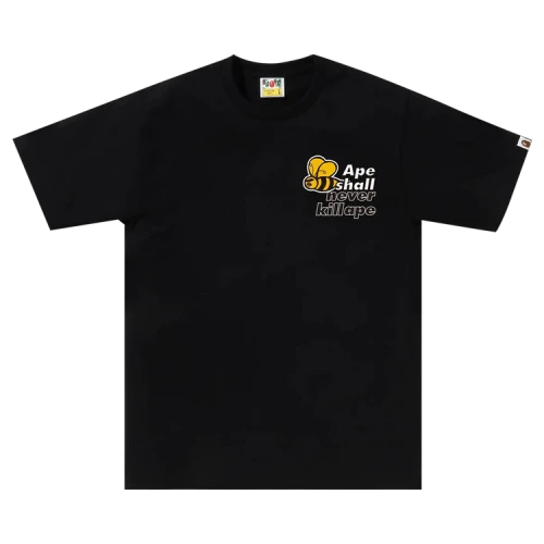 BAPE Asnka Bee Logo Tee 'Black'