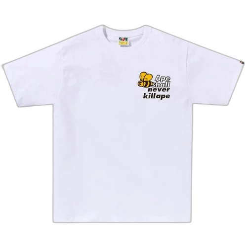 BAPE Asnka Bee Logo Tee 'White'