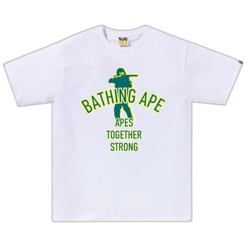 BAPE Soldier ATS Tee 'White'