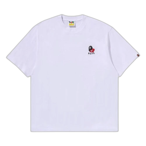 BAPE Ape Head 2 Point Relaxed Fit Tee 'White'