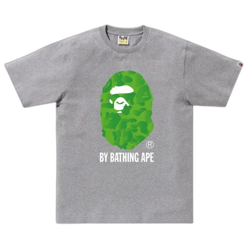 BAPE Ink Camo Ape Head Tee 'Grey'