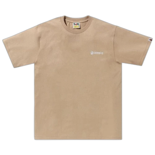 BAPE Small Logo Tee 'Beige'