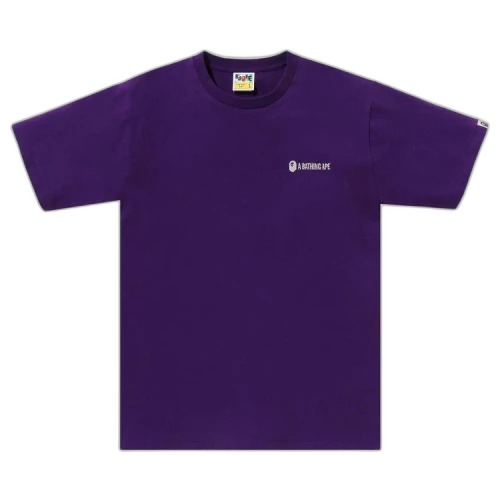 BAPE Small Logo Tee 'Purple'