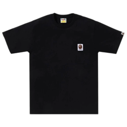 BAPE Ape Head Label Tee 'Black'