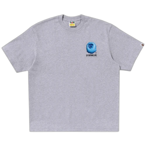 BAPE 3D Art Ape Head Relaxed Fit Tee 'Grey'