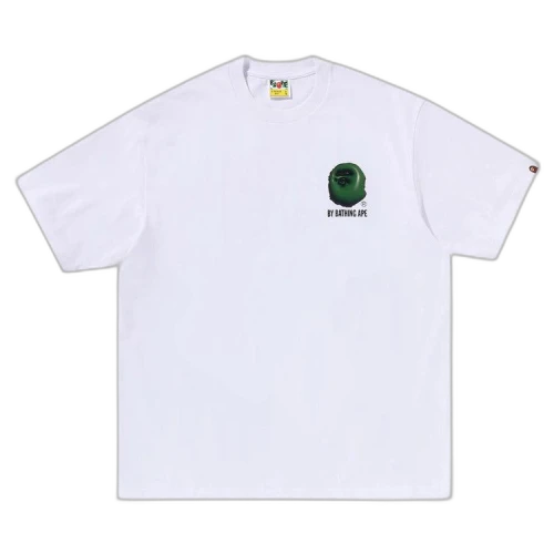 BAPE 3D Art Ape Head Relaxed Fit Tee 'White'
