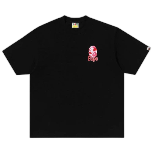 BAPE Flora Ape Head Relaxed Fit Tee 'Black'