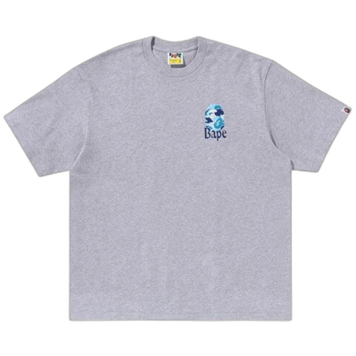 BAPE Flora Ape Head Relaxed Fit Tee 'Grey'