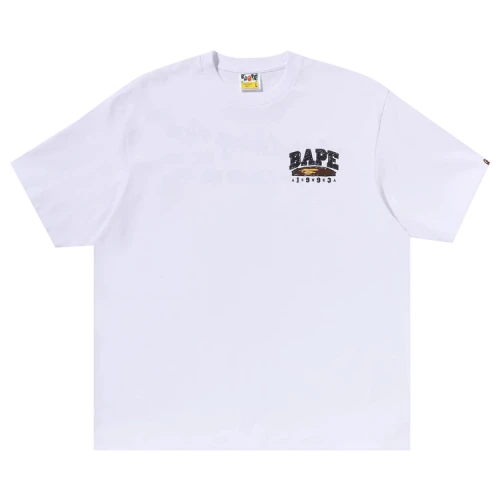 BAPE Hand Draw Relaxed Fit Tee 'White'