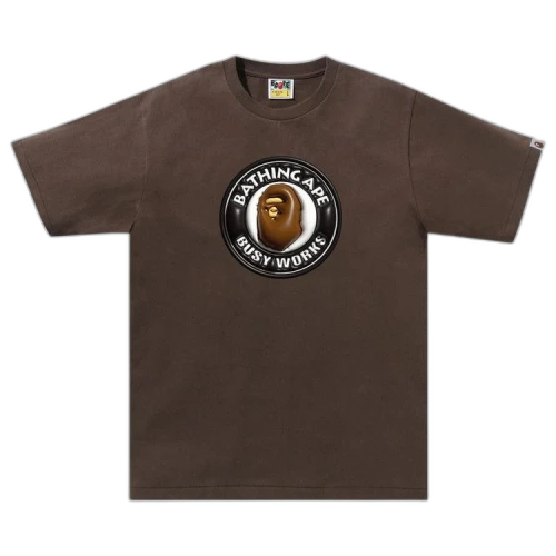 BAPE 3D Busy Works Tee 'Brown'